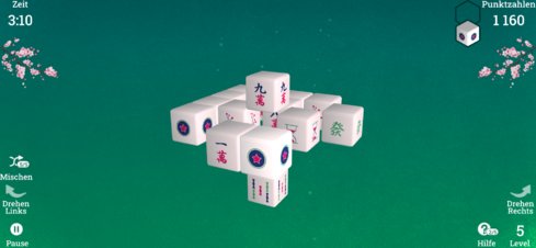 Mahjong 3D - Screenshot